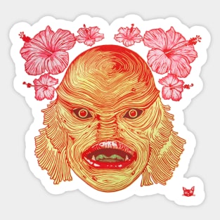 Creature from the Black Lagoon Sticker